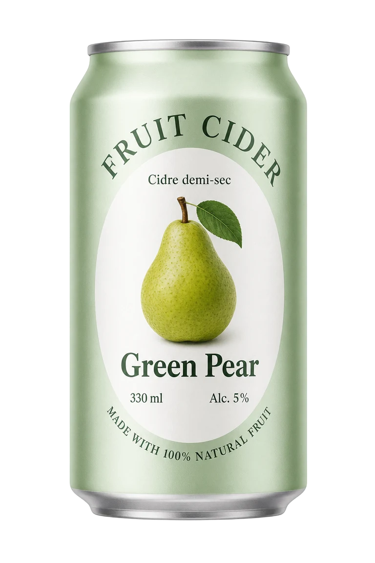 Green Pear can